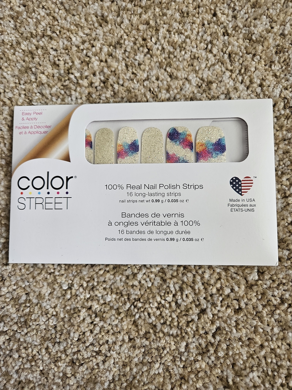 Color Street Glitter & Rainbow Nail Polish Strips